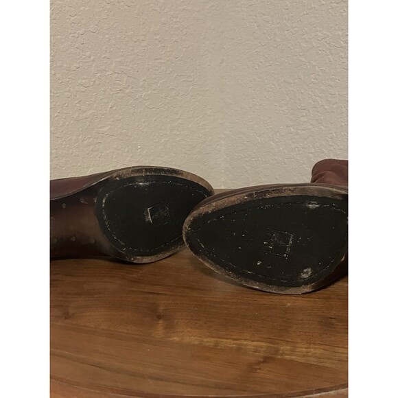 Frye Paulina Artisan Ankle Zip Bootie Womens Size 7M Reddish Brown - Picture 11 of 14